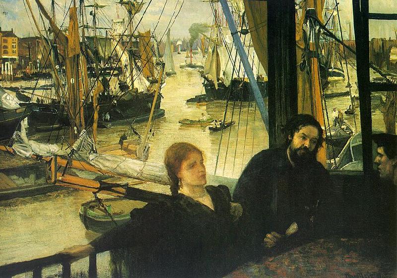 James Abbott McNeil Whistler Wapping France oil painting art
